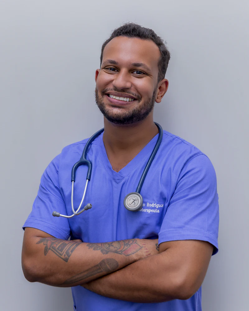 A smiling doctor ready to review your case